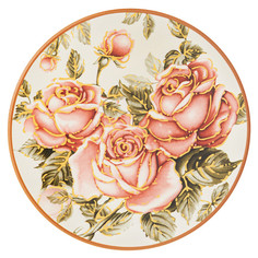 Подставки подставка под горячее AGNESS Корейская роза 11см круглая керамика
