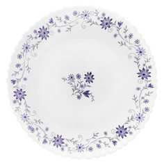 Тарелки тарелка HOME COLLECTION Viola 24см обеденная стеклокерамика