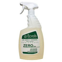 Спрей для уборки ECVOLS Жидкое гипоаллергенное средство для чистки сантехники и плитки ZERO 750