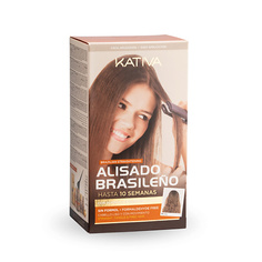 Набор для ухода за волосами KATIVA Набор для кератинового выпрямления и восстановления волос с маслом Арганы KERATINA