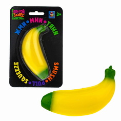Мягкая игрушка 1TOY Крутой замес Антистресс Банан