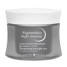 Крем для лица BIODERMA Осветляющий и обновляющий ночной крем Pigmentbio 50.0