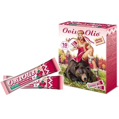 Маска для лица OVISOLIO Гель-маска эластин-коллагеновая Клюквенный Сок Овечье Масло 10