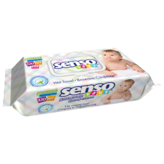 Салфетки для тела SENSO BABY Детские влажные салфетки Senso Baby 120.0