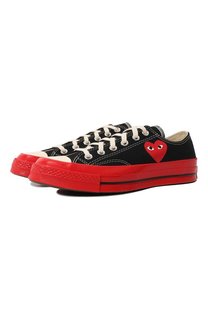 Текстильные кеды Comme des Garcons Play x Converse Comme des Garcons Play