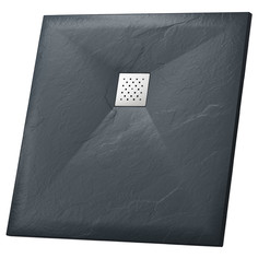 Душевой поддон из литого мрамора 90x90 см Grossman Strong GR-S29090Q
