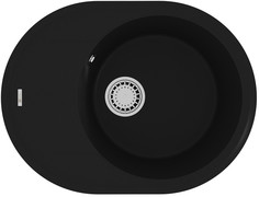Кухонная мойка Lemark Lacha 620 антрацит 9910049