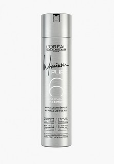 Лак для волос LOreal Professionnel L'Oreal Infinium Pure Strong сильной фиксации, 500 мл