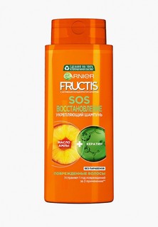 Шампунь Garnier Fructis Укрепляющий "Фруктис, SOS Восстановление", для поврежденных волос, 700 мл