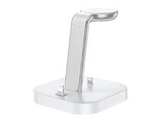 Зарядное устройство Hoco CW43 Graceful 3-in-1 White