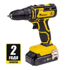 Дрель-шуруповерт аккумуляторная KOLNER