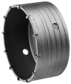 Коронка по бетону Зубр 29180-125 ? 125 мм, HSS-R, быстрорежущая сталь М2(S6-5-2) Р6М5, класс А М22, без державки