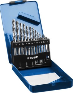 Набор сверл по металлу Зубр ПРОФ-А 29625-H13 13шт(1.5-6.5мм)