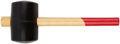 Киянка Курс Оптима 45390 резиновая, деревянная ручка 90 мм