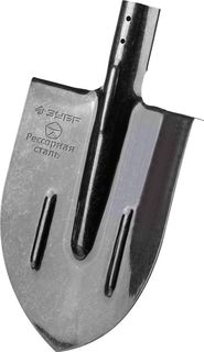 Лопата штыковая c ребрами жесткости Зубр ПРОФИ-5 ЛКО 39450, без черенка