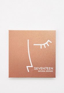 Палетка для лица Seventeen Seventeen. NATURAL BRONZE BLUSH PALETTE