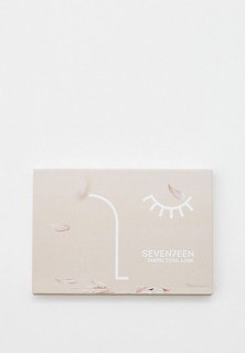 Палетка для лица Seventeen Seventeen. в пастельной бежево-песочной гамме