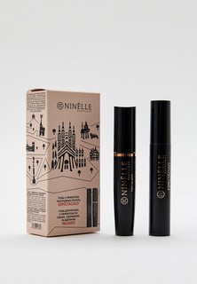 Набор для макияжа глаз Ninelle Тушь для ресниц с эффектом накладных ресниц ESPECTACULO, 11 мл + Тушь для ресниц с эффектом 3D TRIUNFO, 10 мл