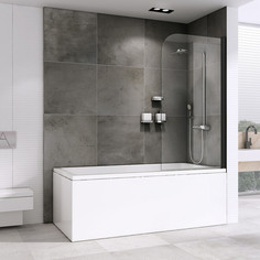 Шторка для ванны 100 см Abber Ewiges Wasser AG52100B прозрачное