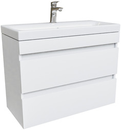 Тумба с раковиной белый матовый 80 см IDDIS Zodiac ZOD8CB0i95K