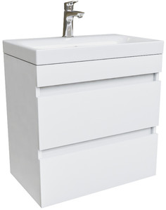 Тумба с раковиной белый матовый 60,5 см IDDIS Zodiac ZOD6CB0i95K