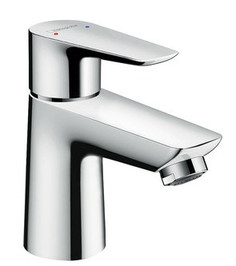 Смеситель для раковины 80 с донным клапаном push-open Hansgrohe Talis E 71701000