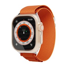 Ремешок VLP Extreme Band для Apple Watch 42/44/45/49mm, Нейлон, оранжевый