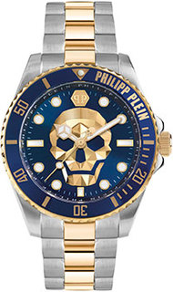 fashion наручные мужские часы Philipp Plein PWOAA0722. Коллекция The Skull Diver