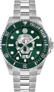 fashion наручные мужские часы Philipp Plein PWOAA0622. Коллекция The Skull Diver
