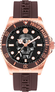 fashion наручные мужские часы Philipp Plein PWOAA0322. Коллекция The Skull Diver