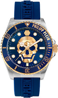 fashion наручные мужские часы Philipp Plein PWOAA0222. Коллекция The Skull Diver