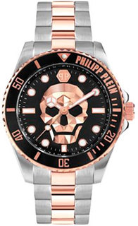 fashion наручные мужские часы Philipp Plein PWOAA0822. Коллекция The Skull Diver