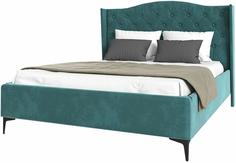 TANGO кровать 1800х2000 Велюр Бирюзовый Bravo