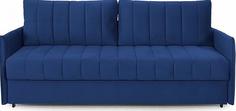 Диван прямой Пекин Мора синий Вариант 4 Bravo
