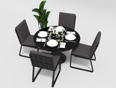 Обеденная группа Voglie Round Gardenini