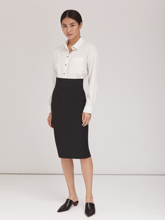 Юбка-карандаш из смесовой шерсти Charuel