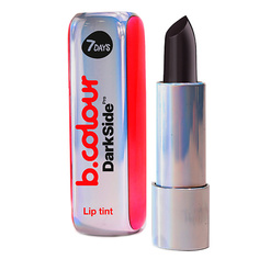 Блеск 7DAYS Тинт для губ черный b.colour Dark Side