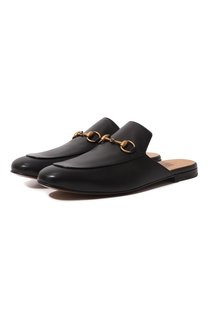 Кожаные сабо Horsebit Gucci