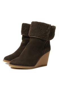 Замшевые ботильоны Isabel Marant