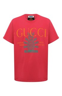 Хлопковая футболка Gucci