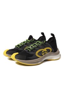 Текстильные кроссовки Gucci Run Gucci
