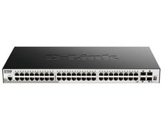 Коммутатор D-link DGS-1510-52X SmartPro 48x10/100/1000Base-T,4x10GBase-X SFP+, Stackable