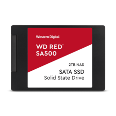 Накопитель SSD 2.5 Western Digital WDS200T1R0A WD Red SA500 2TB SATA 6Gb/s TLC 560/530MB/s IOPS 95K/85K MTTF 2M 7mm