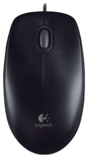 Мышь Logitech B100 910-003357 black, USB, 800dpi