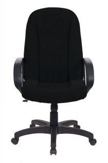 Кресло офисное Бюрократ T-898AXSN руководителя, цвет черный 3С11 крестовина пластик