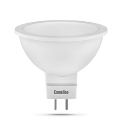 Лампа светодиодная Camelion LED5-МR16/830/GU5.3 Camelion 12025 5Вт/45Вт, GU5.3, 12В, 3000К, 370лм, рефлектор (12025)