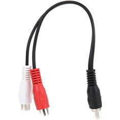 Кабель Telecom TAV4954-0.2M разветвитель, 1RCA (M) - 2RCA (F), 0.2m