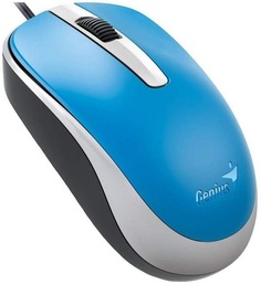 Мышь Genius DX-120 31010010402 1000 DPI, 3кн., USB, blue