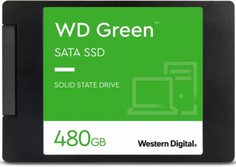Накопитель SSD 2.5 Western Digital WDS480G3G0A WD Green 480GB SATA 6Gb/s 3D TLC 545MB/s MTTF 1M 7mm