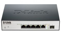 Коммутатор D-link DGS-1100-06/ME/A1B 5x10/100/1000, 1xSFP, EasySmart 11’’